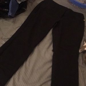 Black work pants
